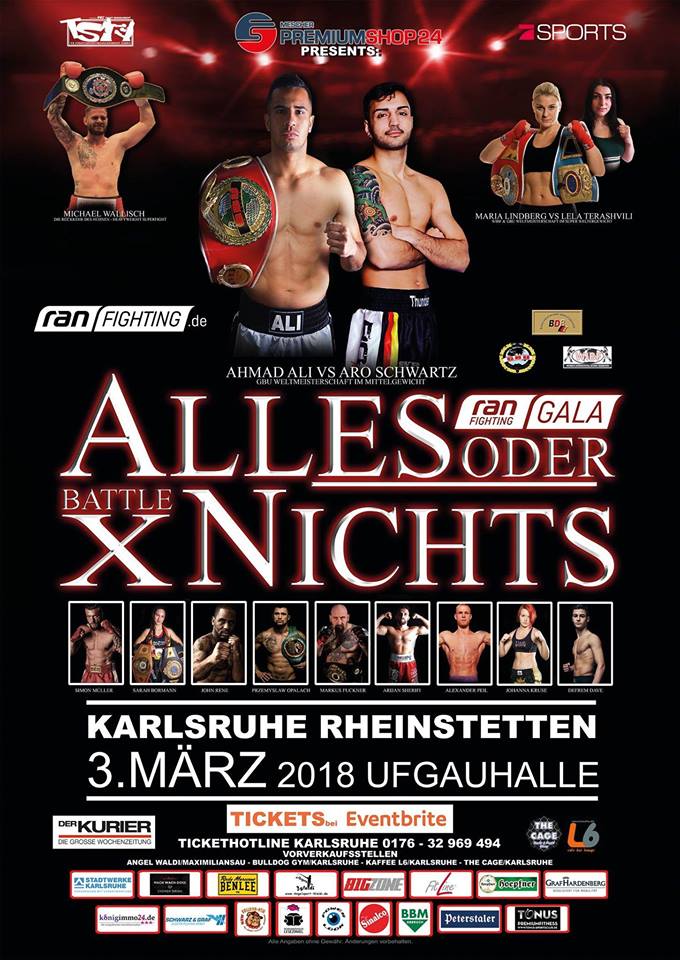 Alles oder Nihts, Karlsruhe 03.03.2018